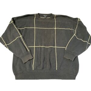 Nautica XXL Men's Crew Neck Cotton window Payne Sweater Pullover Top vintage 90s